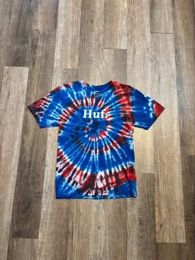 Huf Tie-Dye Logo Tee Shirt